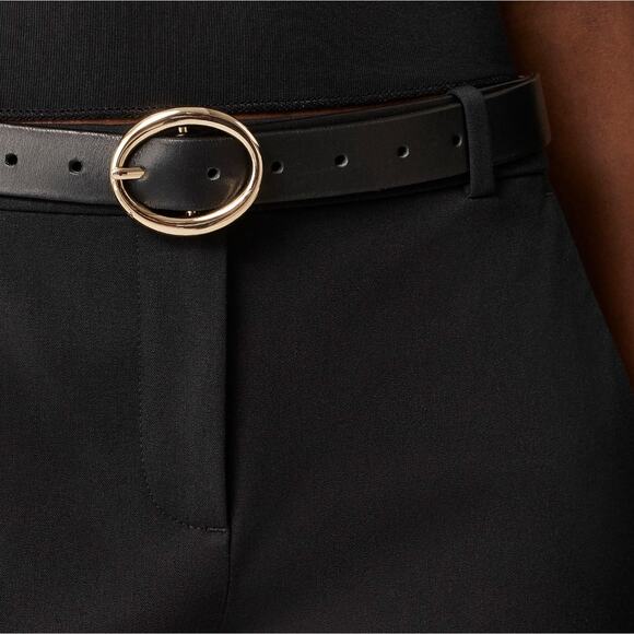 J.Crew Kaya Pant Bi Stretch Cotton Blend Black Classic Office Kick Out US 6 NWT - Picture 3 of 13